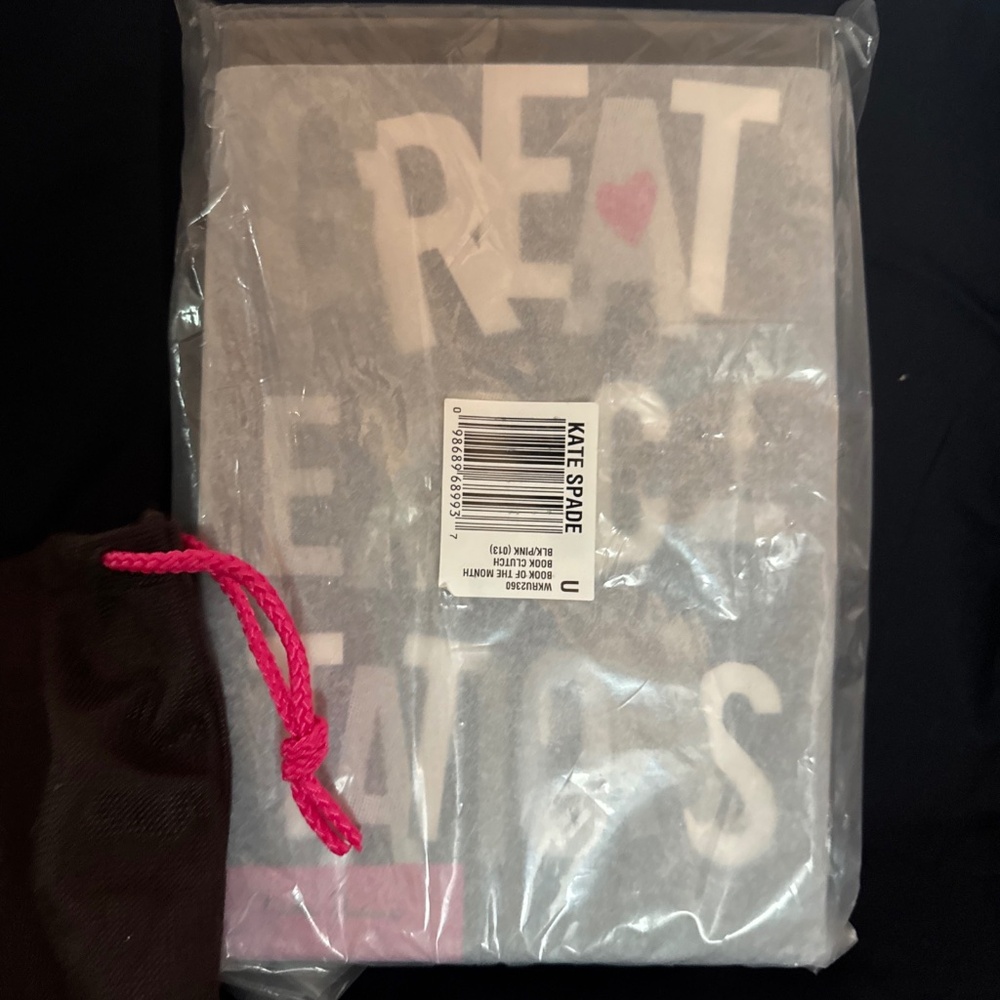 Kate Spade "Great Expectations" Book Clutch